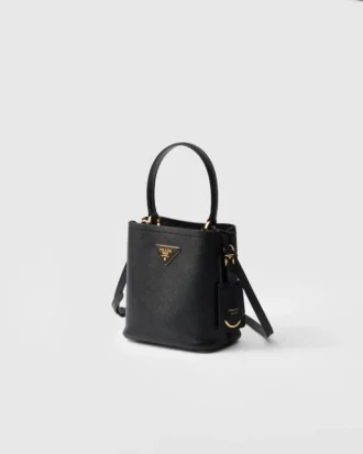 Bolso Prada Panier Mini de piel Saffiano Bolso Prada Panier Mini de piel Saffiano