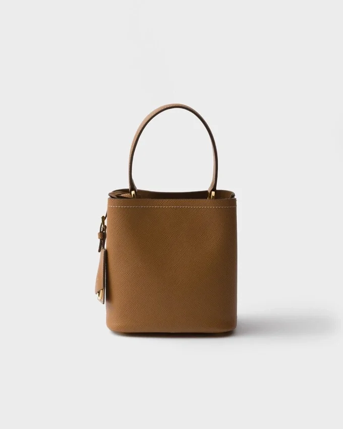 Bolso Prada Panier Mini de piel Saffiano Bolso Prada Panier Mini de piel Saffiano