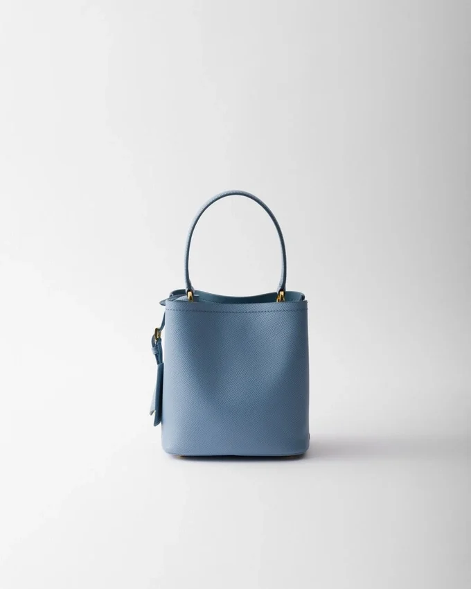 Bolso Prada Panier Mini de piel Saffiano Bolso Prada Panier Mini de piel Saffiano