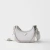Bolso Prada Re-Edition 2005 de malla y piel cepillada Bolso Prada Re-Edition 2005 de malla y piel cepillada