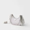 Bolso Prada Re-Edition 2005 de malla y piel cepillada Bolso Prada Re-Edition 2005 de malla y piel cepillada
