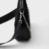 Bolso Prada Re-Edition 2005 de malla y piel cepillada