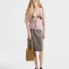 Bolso tipo cubo pequeño de gamuza Prada Mariner Bolso tipo cubo pequeño de gamuza Prada Mariner