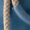 Bolso tipo cubo pequeño de gamuza Prada Mariner