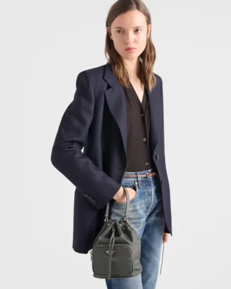 Bolso tipo cubo Prada Duet Re-Nylon
