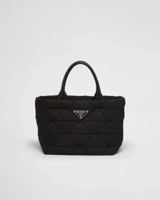 Bolso tote acolchado pequeño de Re-Nylon