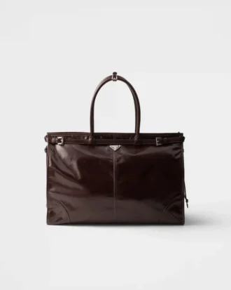 Bolso tote de cuero Prada Bonnie