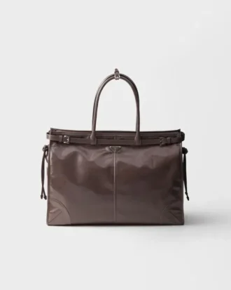 Bolso tote de cuero Prada Bonnie