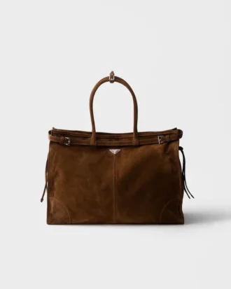 Bolso tote de gamuza Prada Bonnie Bolso tote de gamuza Prada Bonnie