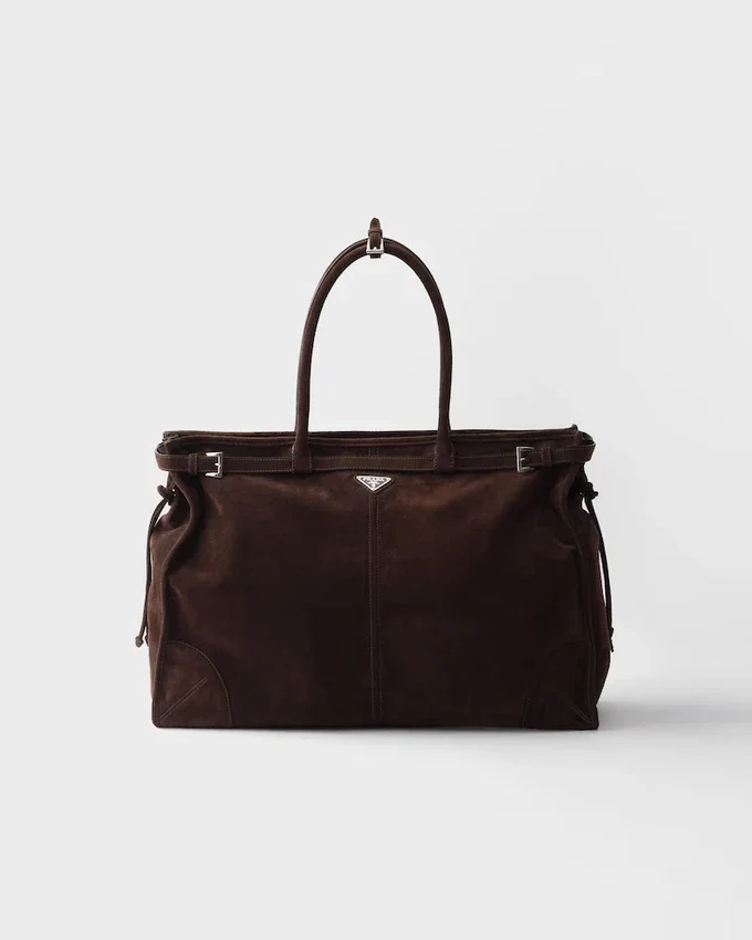 Bolso tote de gamuza Prada Bonnie Bolso tote de gamuza Prada Bonnie
