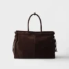 Bolso tote de gamuza Prada Bonnie Bolso tote de gamuza Prada Bonnie