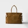 Bolso tote de gamuza Prada Bonnie Bolso tote de gamuza Prada Bonnie