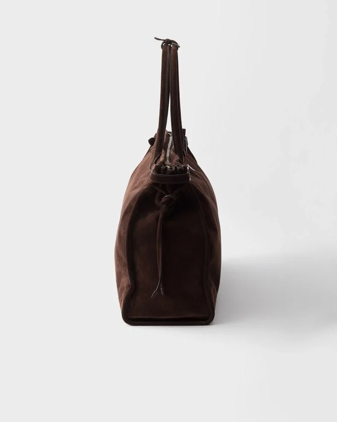 Bolso tote de gamuza Prada Bonnie Bolso tote de gamuza Prada Bonnie