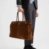 Bolso tote de gamuza Prada Bonnie Bolso tote de gamuza Prada Bonnie