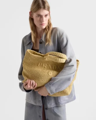 Bolso tote de ganchillo