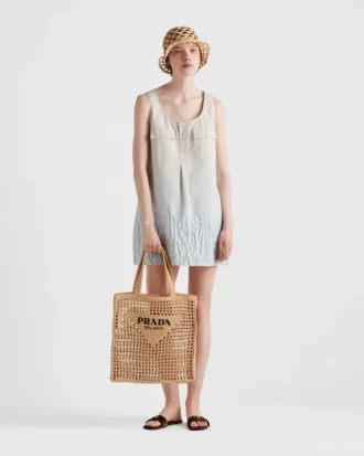 Bolso tote de ganchillo