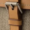 Bolso tote de lino y cuero Prada Bonnie Bolso tote de lino y cuero Prada Bonnie