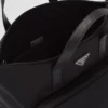 Bolso tote de Re-Nylon y cuero Saffiano Bolso tote de Re-Nylon y cuero Saffiano