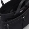 Bolso tote de Re-Nylon y cuero Saffiano Bolso tote de Re-Nylon y cuero Saffiano