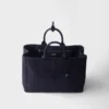 Bolso tote extragrande de lona de algodón Prada Jardiniare Bolso tote extragrande de lona de algodón Prada Jardiniare