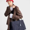 Bolso tote extragrande de lona de algodón Prada Jardiniare Bolso tote extragrande de lona de algodón Prada Jardiniare