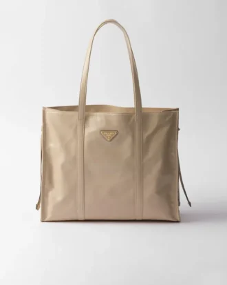 Bolso tote grande de cuero