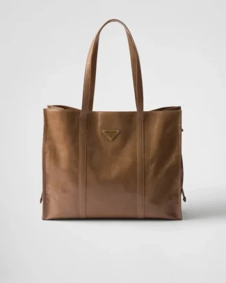 Bolso tote grande de cuero