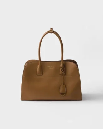 Bolso tote grande de cuero