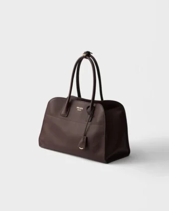 Bolso tote grande de cuero