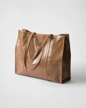 Bolso tote grande de cuero