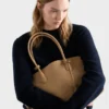 Bolso tote grande de cuero Bolso tote grande de cuero