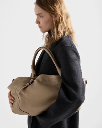 Bolso tote grande de cuero