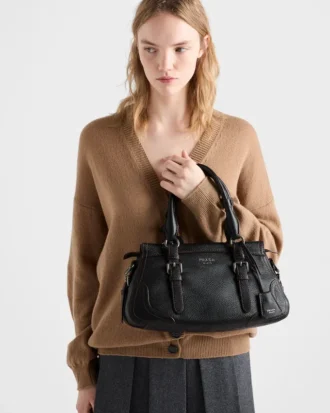 Bolso tote grande de cuero