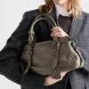 Bolso tote grande de cuero Bolso tote grande de cuero