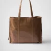 Bolso tote grande de cuero Bolso tote grande de cuero