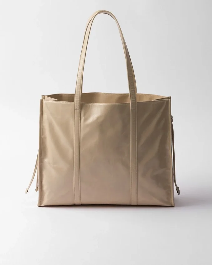 Bolso tote grande de cuero Bolso tote grande de cuero