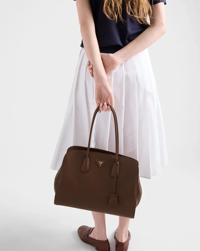 Bolso tote grande de cuero Bolso tote grande de cuero