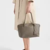 Bolso tote grande de cuero Bolso tote grande de cuero