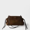 Bolso tote grande de gamuza Prada Carry Bolso tote grande de gamuza Prada Carry