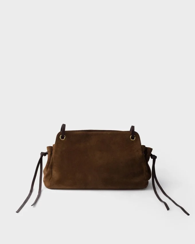 Bolso tote grande de gamuza Prada Carry Bolso tote grande de gamuza Prada Carry