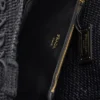 Bolso tote grande de ganchillo con detalles de cuero Bolso tote grande de ganchillo con detalles de cuero