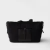 Bolso tote grande de lona y cuero Prada Route Bolso tote grande de lona y cuero Prada Route