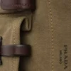 Bolso tote grande de lona y cuero Prada Route Bolso tote grande de lona y cuero Prada Route
