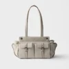 Bolso tote mediano de cuero Prada Route Bolso tote mediano de cuero Prada Route