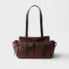 Bolso tote mediano de cuero Prada Route Bolso tote mediano de cuero Prada Route