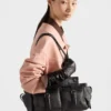 Bolso tote mediano de cuero Prada Route Bolso tote mediano de cuero Prada Route