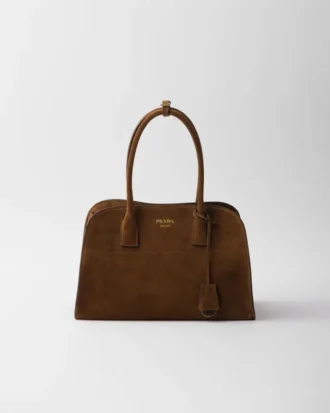 Bolso tote mediano de gamuza