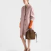 Bolso tote mediano de gamuza Prada Carry Bolso tote mediano de gamuza Prada Carry