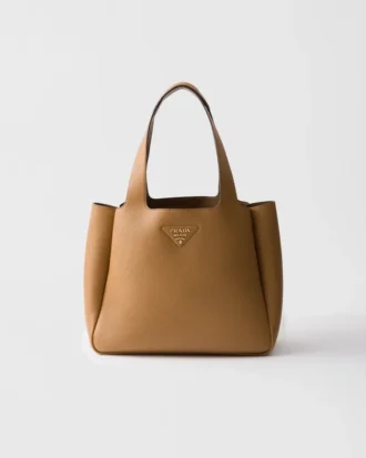 Bolso tote mediano de piel