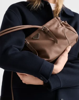 Bolso tote mediano de piel envejecida Prada Bonnie